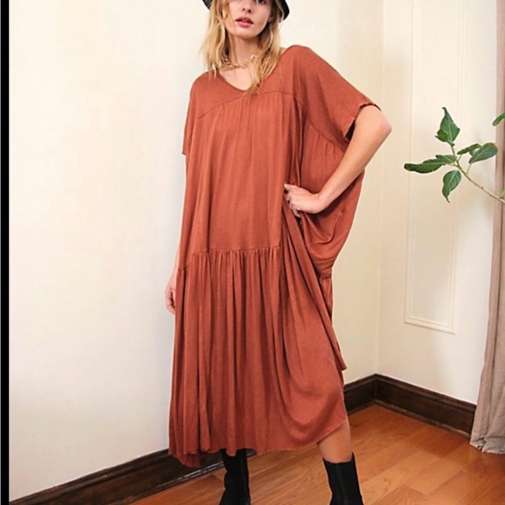 Free people just add on sun maxi dress